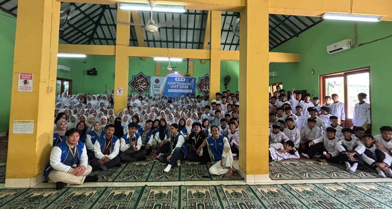KKN UMT Kunciran Jaya edukasi siswa SMAN 9 Tangerang tentang bahaya kenakalan remaja, pergaulan, media sosial, dan pentingnya memilih.