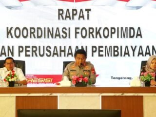 Kumpulkan 23 Perusahaan Leasing, Kapolresta Tangerang Ingatkan Larangan Penarikan Kendaraan di Jalan
