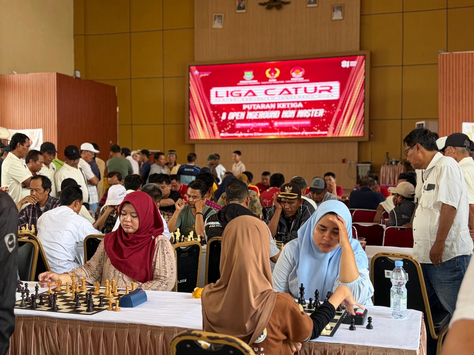 Liga Catur PERCASI Kabupaten Tangerang Putaran Ketiga diikuti 20 klub, dimeriahkan Wagub Banten dan Open Ngeround.
