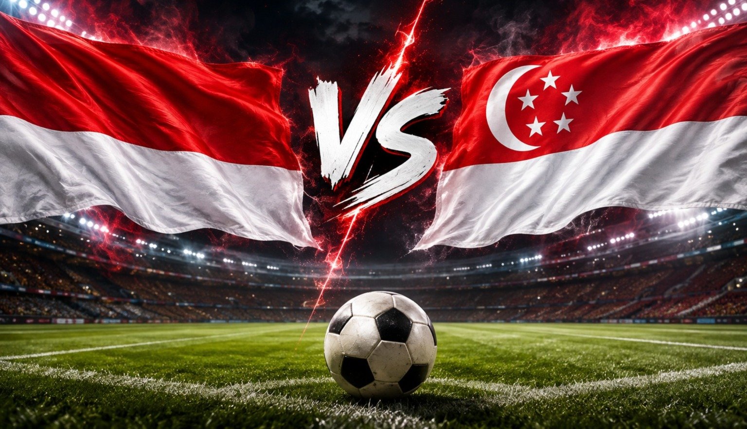 Singapura vs Indonesia di Piala AFF 2026 menyajikan duel Ilhan Fandi vs Mitchell Baker. Siapa lebih tajam dan membawa tim lolos?