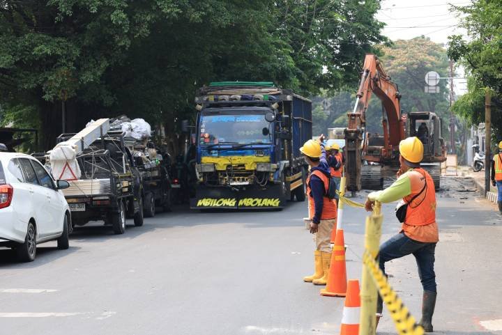 Pemkot Tangerang menyiapkan rekayasa lalu lintas menyusul perbaikan Jalan M. Toha hingga Sitanala selama dua bulan.