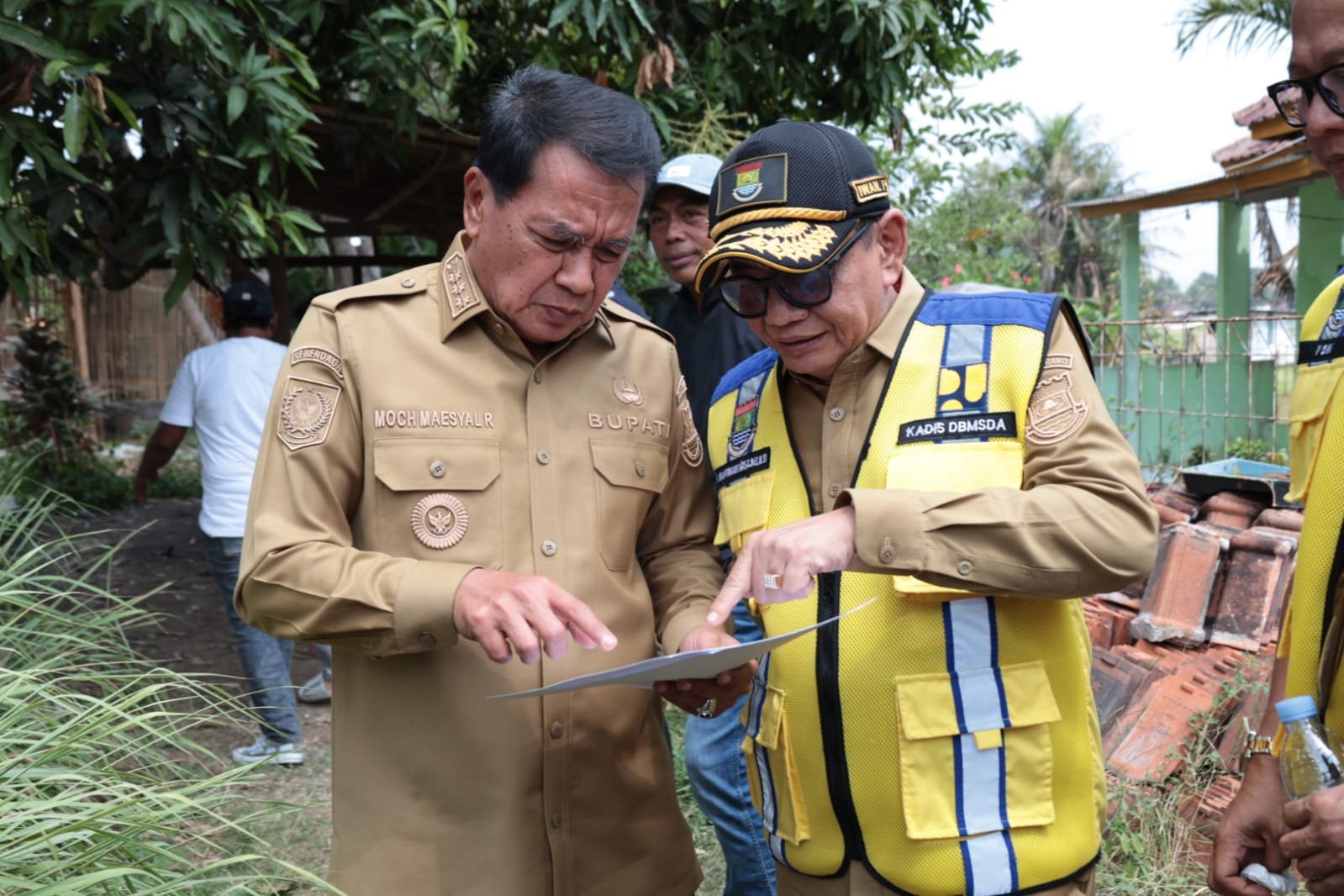 Bupati Maesyal Rasyid mulai rekonstruksi Jalan Ceplak–Kronjo dan menargetkan proyek selesai dalam waktu 150 hari.