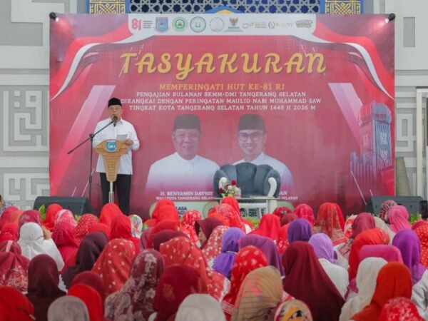 Tangsel Gelar Tasyakuran HUT ke-81 RI, Benyamin Ajak Warga Jadi Bagian dari Kemajuan Daerah