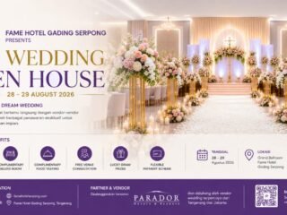 Fame Hotel Gading Serpong Gelar Wedding Open House 2026, Tawarkan Inspirasi dan Promo Pernikahan