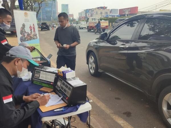 DLH Tangsel Gelar Uji Emisi Gratis, Target Periksa 500 Kendaraan per Hari