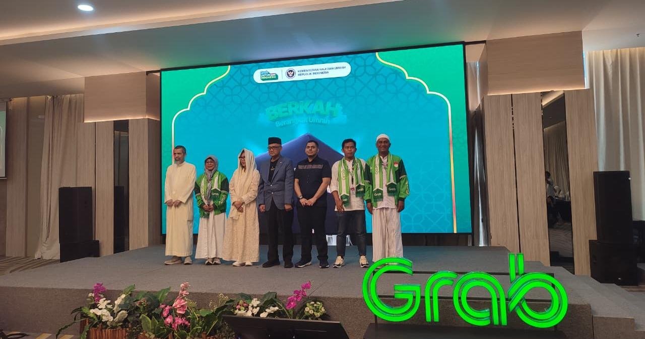 Grab memberangkatkan 105 mitra pengemudi dari 27 kota di Indonesia untuk menunaikan ibadah umrah ke Tanah Suci.