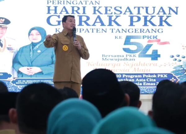 10 Program Pokok PKK Jadi Fokus HKG ke-54 Kabupaten Tangerang, Ini Pesan Maesyal Rasyid