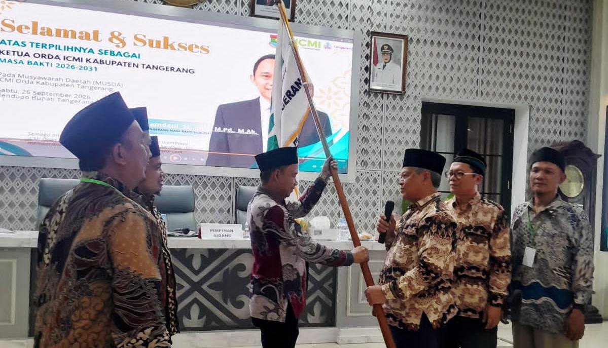 Dr. Hamdani terpilih memimpin ICMI Kabupaten Tangerang periode 2026–2031 dengan fokus penguatan SDM dan kesejahteraan warga.