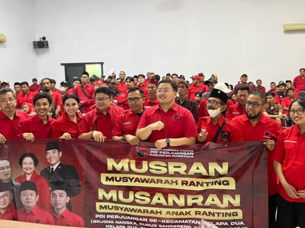 PDI Perjuangan Tangerang Perkuat Mesin Politik Dapil VI, Siapkan Kekuatan Menuju Pemilu 2029