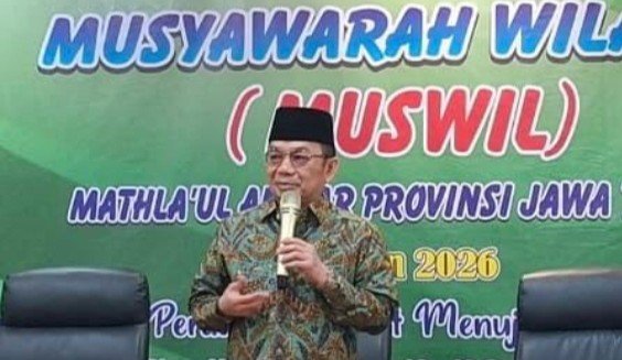 Ketum PBMA Jazuli Juwaini menekankan lompatan organisasi Mathla’ul Anwar Jateng, dari penguatan struktur, kaderisasi hingga perluasan dakwah.