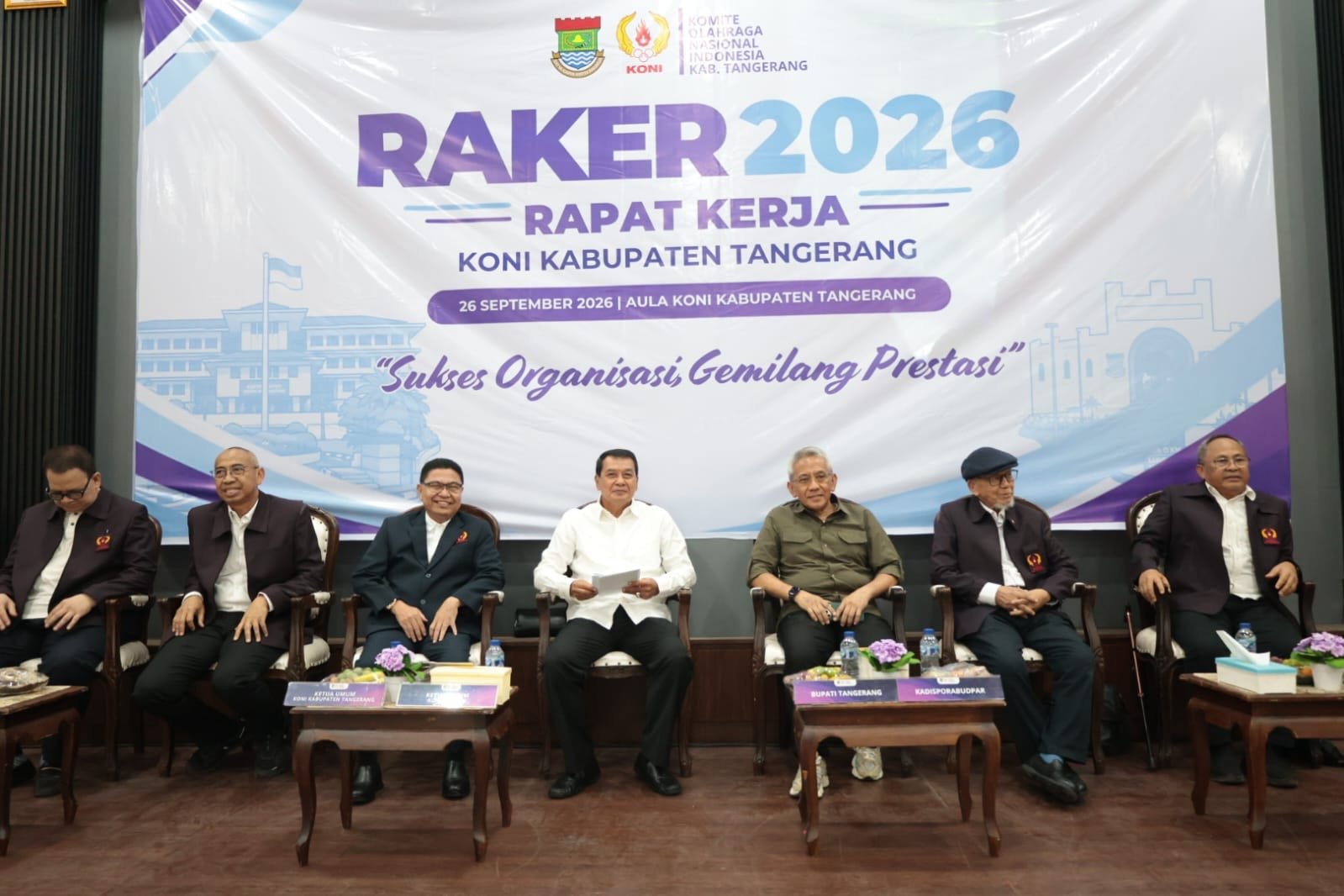 Maesyal Rasyid meminta Pengcab Kabupaten Tangerang memperkuat pembinaan atlet jelang Porprov Banten di Tangerang Selatan.