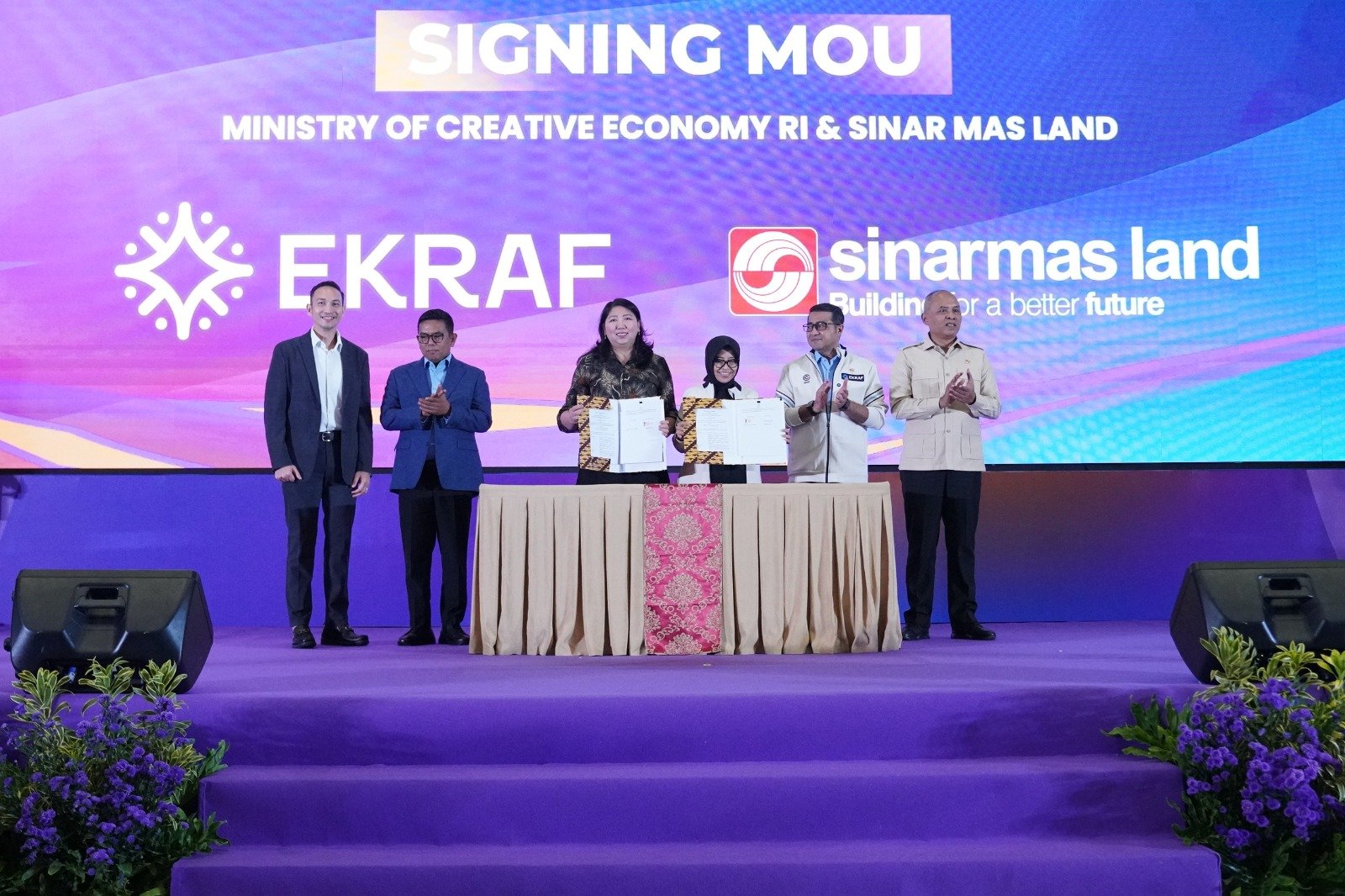 Sinar Mas Land dan Kemenekraf/Bekraf RI memperkuat ekosistem ekonomi kreatif di KEK ETKI Banten melalui kerja sama strategis dan investasi.