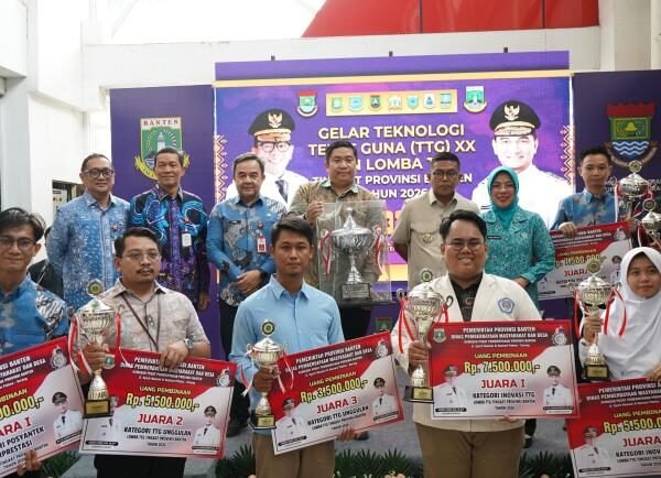 Kabupaten Tangerang Tunjukkan Taring Inovasi, Raih Juara 1 di Dua Kategori TTG Banten