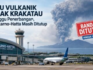 Bandara Soekarno-Hatta Masih Ditutup, Penerbangan Terdampak Abu Vulkanik Anak Krakatau