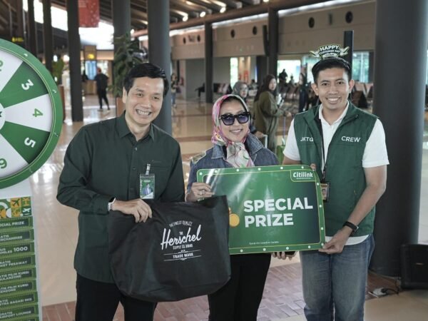 Hari Pelanggan Nasional, Citilink Bagikan Merchandise dan Hadiah untuk Penumpang