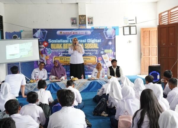 Diskominfo Kabupaten Tangerang Edukasi Pelajar Bijak Bermedia Sosial, Kenalkan Konsep “SARING”
