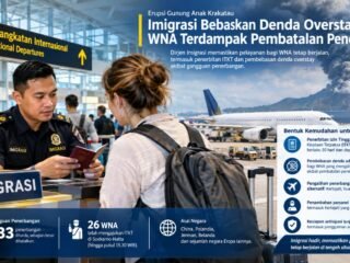 Imigrasi Bebaskan Denda Overstay WNA Terdampak Pembatalan Penerbangan Akibat Erupsi