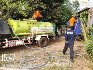 Kemarau Panjang, DKCTR Salurkan 727 Ribu Liter Air Bersih Untuk Warga Terdampak