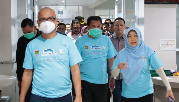 Kejagung dan Pemkab Tangerang bersinergi menggelar bakti sosial operasi bibir sumbing gratis bagi masyarakat di RSUD Balaraja.