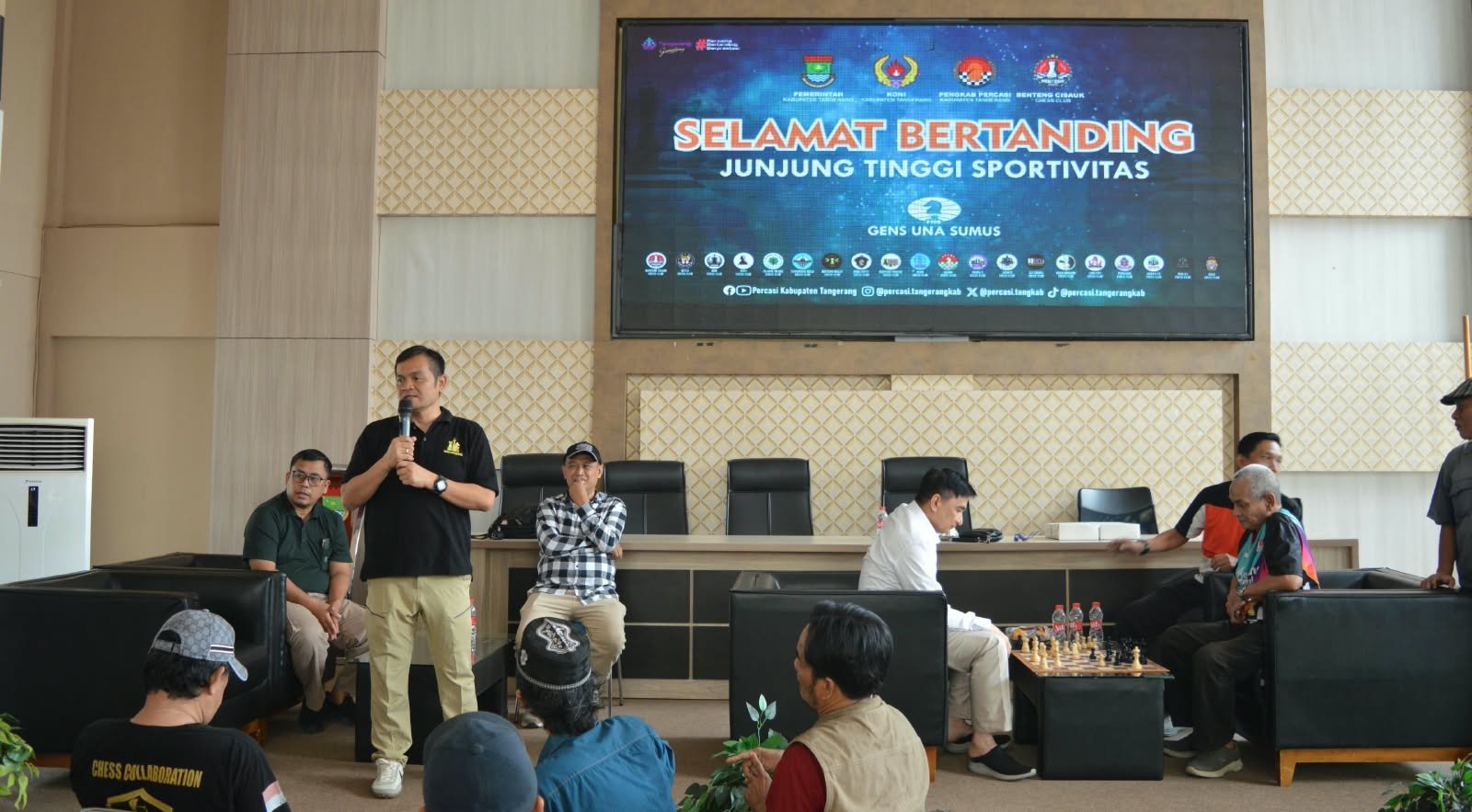 BSM memuncaki klasemen Liga Catur Percasi Kabupaten Tangerang 2026 usai Putaran Keempat, unggul dua poin atas BetLe di papan atas.