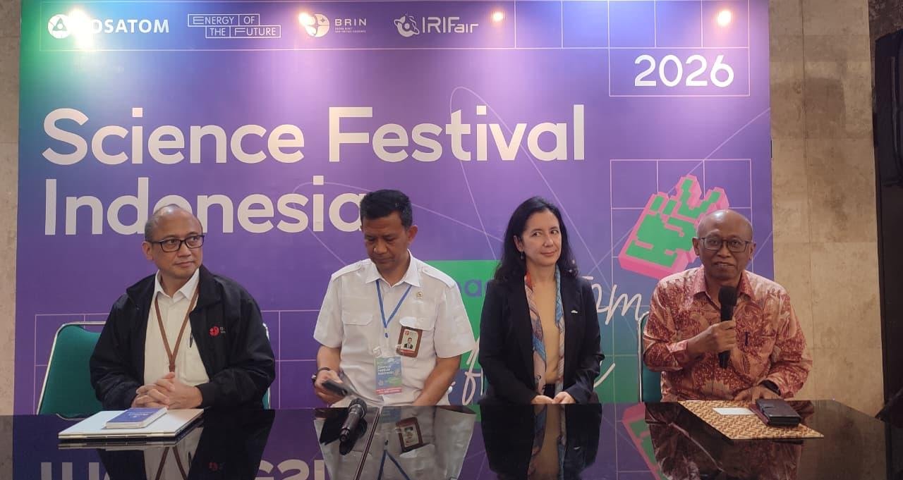 Science Festival Indonesia 2026 di Serpong menjadi momentum BRIN menjaring dan mengembangkan talenta muda bidang sains.