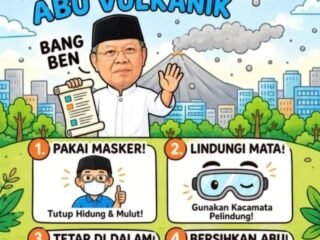 Gunung Anak Krakatau berstatus Siaga, Pemkot Tangsel mengimbau warga tetap tenang, waspada, dan mengikuti informasi resmi.