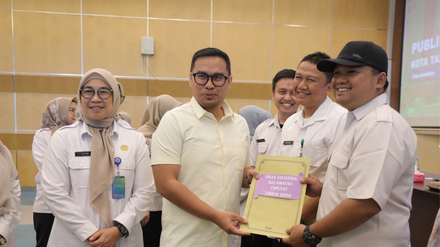 Pemkot Tangsel mencatat 879 anak terindikasi stunting hingga Agustus 2026 dan memperkuat intervensi sampai tingkat kecamatan.