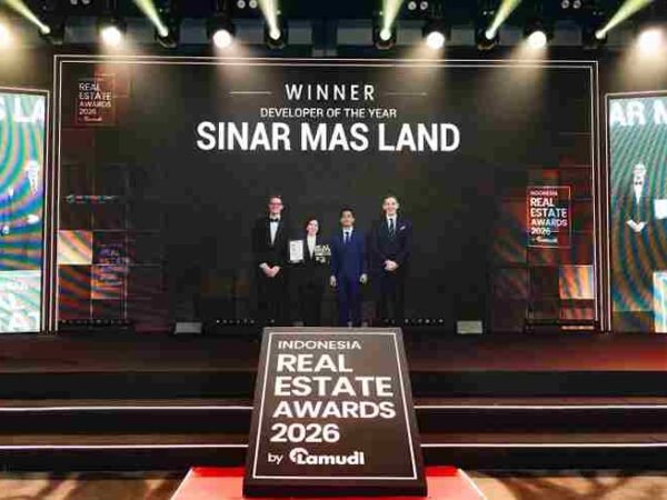 Sinar Mas Land Raih Lima Penghargaan IREA 2026, BSD City dan Grand Wisata Ikut Berprestasi