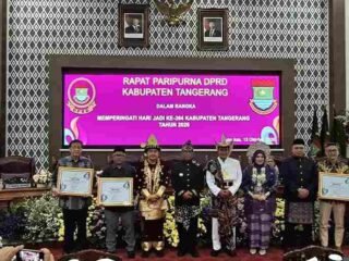 DPRD Gelar Paripurna HUT ke-394 Kabupaten Tangerang, Bupati Paparkan Capaian Pembangunan