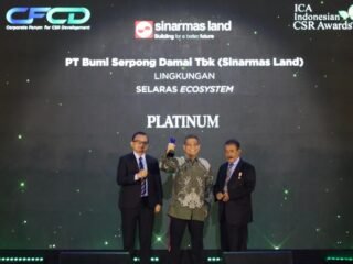 Sinar Mas Land Raih Dua Penghargaan Platinum ICA dan ISDA 2026