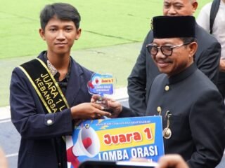 Nevio Mahasiswa UMT Raih Juara 1 Orasi Kebangsaan, Suarakan Demokrasi