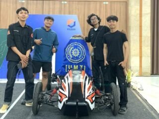 Mobil Listrik Karya Mahasiswa UMT Raih Juara 2 KMLI XIV 2026