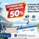 InJourney Airports Pangkas Tarif Jasa Bandara 50 Persen, Tiket Pesawat Nataru Berpotensi Lebih Murah