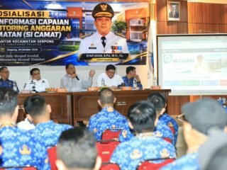 Kecamatan Serpong Luncurkan SI-CAMAT, Monitoring Kegiatan dan Anggaran Kini Lewat Dashboard Digital
