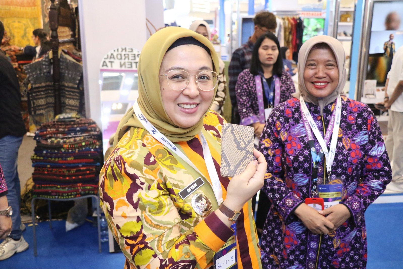 Wabup Tangerang optimistis TEI ke-41 membuka peluang ekspor produk lokal dan memperluas pasar unggulan Kabupaten Tangerang.