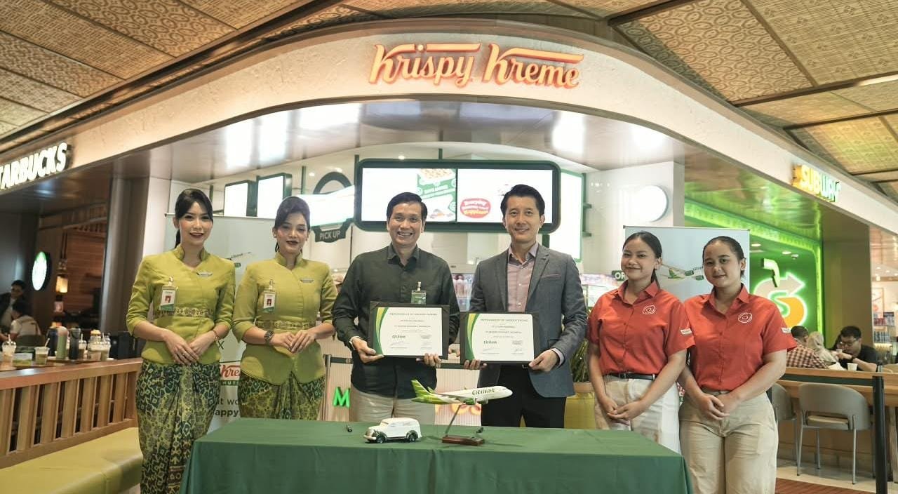 Citilink dan Krispy Kreme menghadirkan program Surprise In, layanan kejutan donat untuk orang terkasih selama penerbangan.