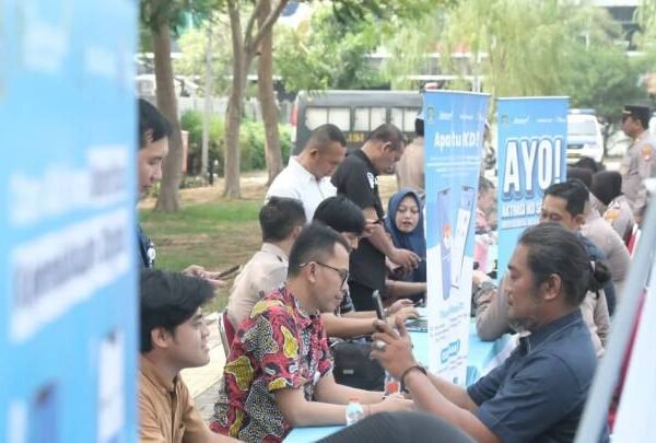 Dukung Pendataan Bansos, Dukcapil Kota Tangerang Jemput Bola ke Polres Metro Tangerang Kota