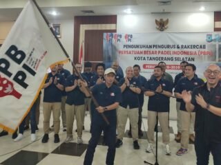 Ahmad Najib Dikukuhkan Jadi Ketua PBPI Tangsel, Siapkan Pembinaan Atlet Sejak Sekolah