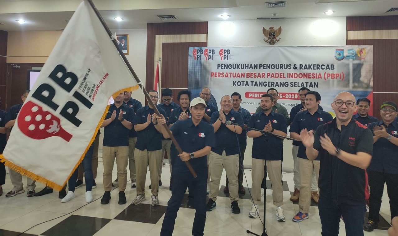 Ahmad Najib dikukuhkan sebagai Ketua PBPI Tangsel periode 2026–2030 dengan program pembinaan atlet padel sejak usia sekolah dan penguatan prestasi.