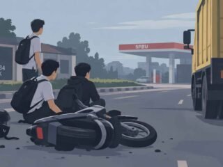 Pelajar SMP Tewas dalam Kecelakaan di Legok, Keluarga Duga Ada Pengejaran