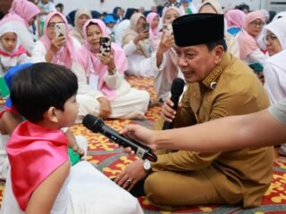 Bupati Maesyal Rasyid Dorong Pendidikan Akhlak Anak PAUD Lewat Manasik Haji