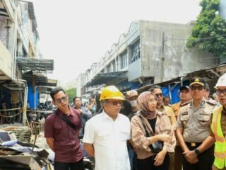 Pascaledakan Pasar Cimanggis, Pemkot Tangsel Bahas Relokasi Pedagang Terdampak