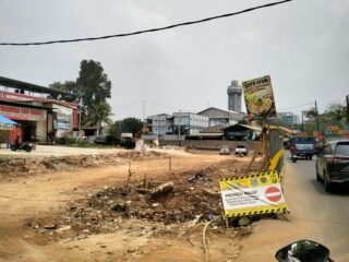Akses ke Puspemkot Tangsel Bakal Lebih Lega, Jalan Benda Raya Mulai Diperlebar