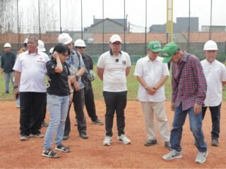 Pilar Saga Pastikan Venue Softball dan Baseball Porprov Banten 2026 Siap Digunakan