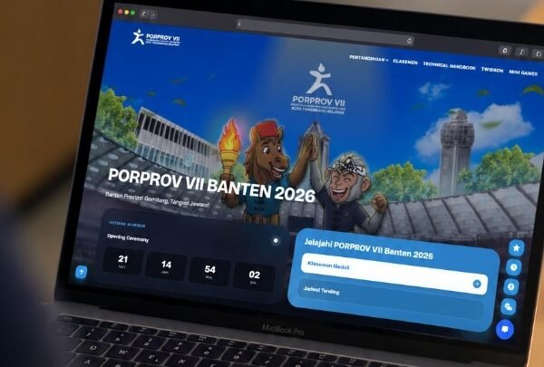 PORPROV VII Banten 2026 Punya Website Resmi, Masyarakat Bisa Pantau Persiapan