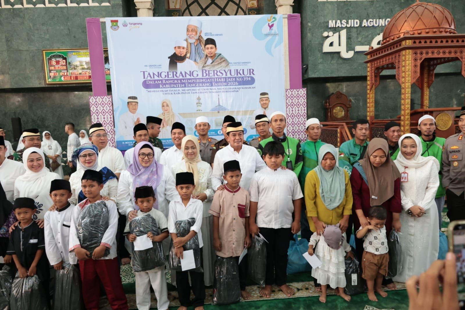 Pemkab Tangerang menyiapkan santunan bagi 1.000 anak yatim dalam rangkaian Tangerang Bersyukur menyambut HUT ke-394.